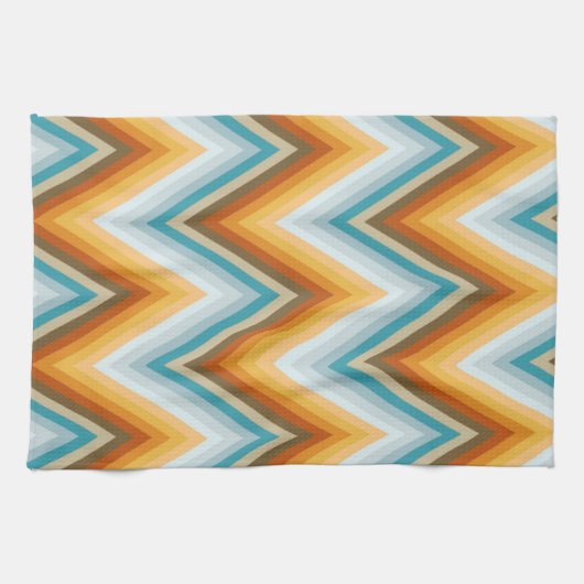 Chevron Background Pattern Theedoek (Horizontaal)