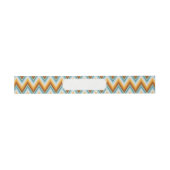 Chevron Background Pattern Uitnodigingen Wikkel (Vlak)