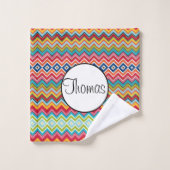 Chevron Bad Handdoek (Wasdoekje)