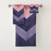 Chevron Bad Handdoek (Insitu)