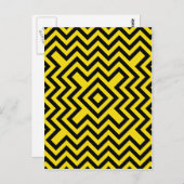 Chevron Bee Briefkaart (Voorkant / Achterkant)