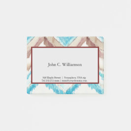 Chevron, bevroren, na het gebruik post-it® notes