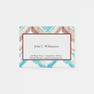 Chevron, bevroren, na het gebruik post-it® notes