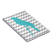 Chevron Bird Notitieboek (Rechterzijde)
