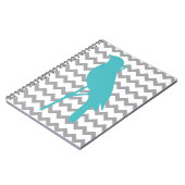 Chevron Bird Notitieboek (Linkerzijde)