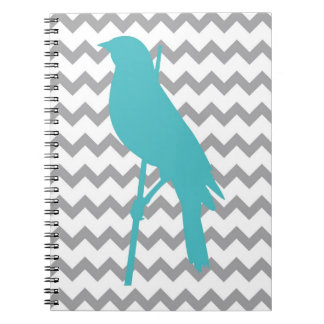 Chevron Bird Notitieboek