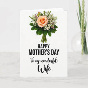 Chevron Bloom Herdenkingskaart Kaart