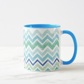 Chevron Blue Mok