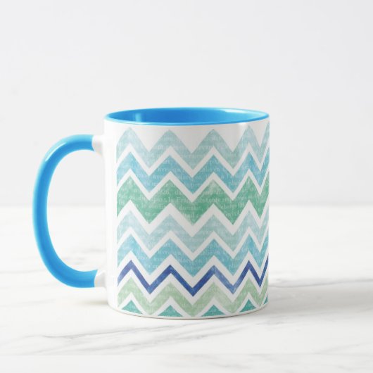 Chevron Blue Mok (Links)
