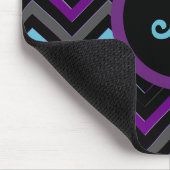 Chevron Bold Wave Mountain Top Muismat (Hoek)