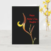 Chevron Botanische Moeders Kaart (Gele Bloem)