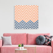 Chevron Canvas Afdruk (Insitu (Woonkamer))