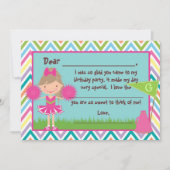 Chevron Cheer Flat Dank u wel Bedankkaart (Voorkant)