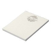 Chevron Chic-laptop voor persoonlijk gebruik | Bei Notitieblok (Linkerzijde)