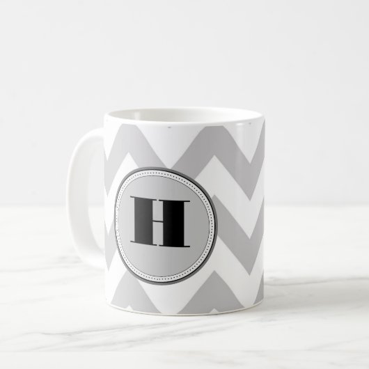 Chevron Coffee Mok (Voorkant links)