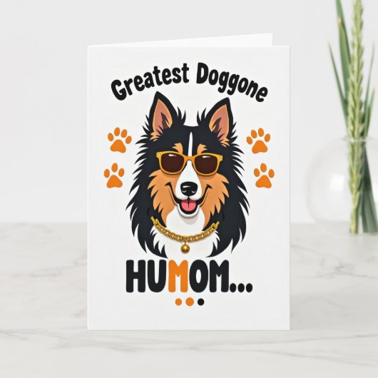 Chevron Cool Hond Kaart (Voorkant)