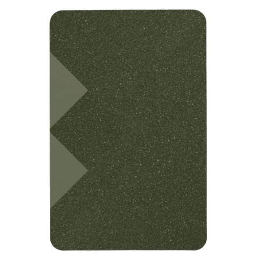 Chevron Edge Mosgroene magneet – Aanpasbaar (Verticaal)