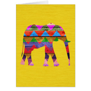Chevron Elephant Pattern #2