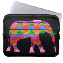 Chevron Elephant Pattern