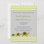 Chevron Elephants Kaart (Voorkant)