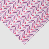 Chevron en Hearts Tissue Papier (Detail)
