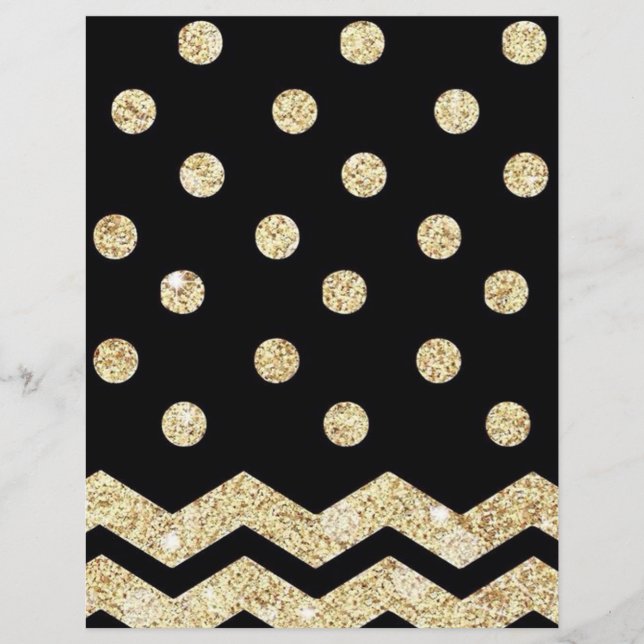 Chevron en Polka Dots (Voorkant)