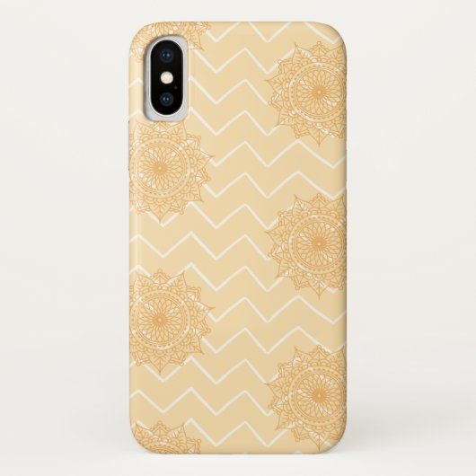 Chevron- en sierpatroon Case-Mate iPhone case (Achterkant)