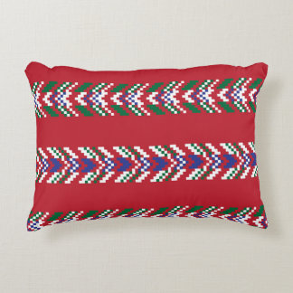 Chevron fair isle naadloze patroondesignallover; accent kussen
