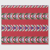 Chevron fair isle naadloze patroondesignallover; cadeaupapier (Vlak)
