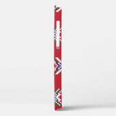 Chevron fair isle naadloze patroondesignallover; Case-Mate iPhone case (Achterkant / Links)