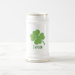 Chevron Four Leaf Clover Bierpul