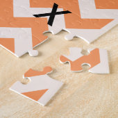 Chevron Fox Puzzle Legpuzzel (Zijkant)