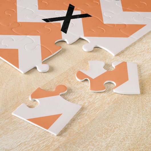 Chevron Fox Puzzle Legpuzzel (Zijkant)