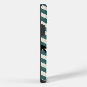 Chevron Geometric Nautical Name iPhone Hoesje (Rechterkant)