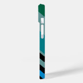 chevron gepersonaliseerd modern Case-Mate iPhone case (Achterkant / Links)