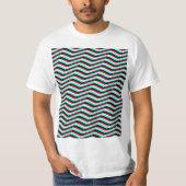 Chevron Glitch T-Shirt (Voorkant)