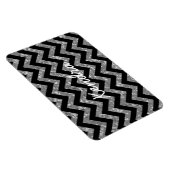 Chevron Glitter Blik Premium Magnet Magneet (Rechterzijde)