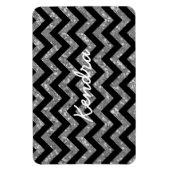 Chevron Glitter Blik Premium Magnet Magneet (Verticaal)