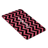 Chevron Glitter Blik Premium Magnet Magneet (Rechterzijde)