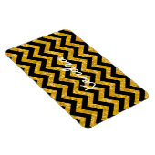 Chevron Glitter Blik Premium Magnet Magneet (Rechterzijde)