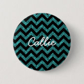 Chevron Glitter Kijk Button (Voorkant)
