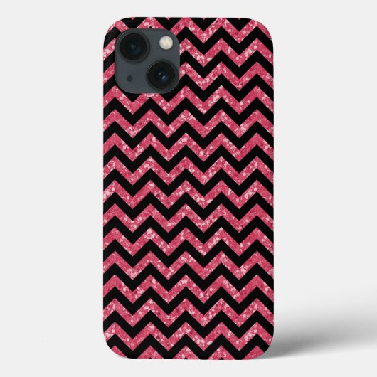 Chevron Glitter Kijk iPad BT Hoesje (Achterkant)