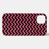 Chevron Glitter Kijk iPad BT Hoesje (Achterkant (horizontaal))
