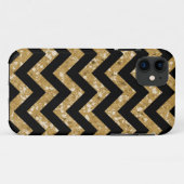 Chevron Glitter Kijk iPhone 5 BT Hoesje (Achterkant (horizontaal))