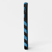 Chevron Glitter Kijk iPhone 5 BT Hoesje (Achterkant/links)