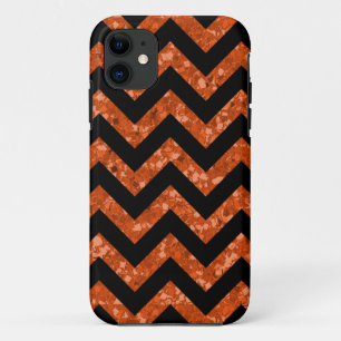 Chevron Glitter Kijk iPhone 5 BT Hoesje