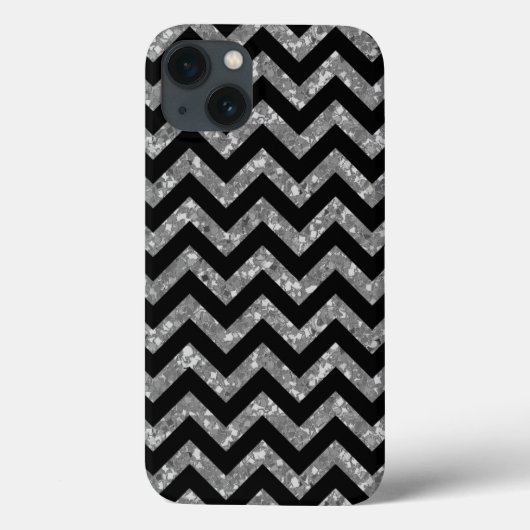 Chevron Glitter Kijk iPhone 6 hoesje (Achterkant)