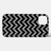 Chevron Glitter Kijk iPhone 6 hoesje (Achterkant (horizontaal))