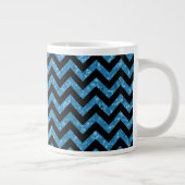 Chevron Glitter Kijk Jumbo Mok (Rechts)