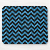 Chevron Glitter Kijk Mousepad Muismat (Voorkant)